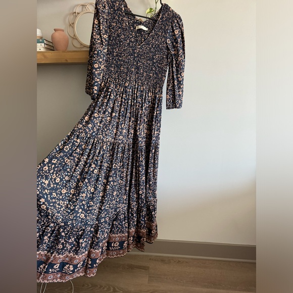 Christy Dawn Navy Anemone Basil Dress - Picture 3 of 6